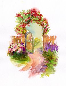 Puerta del Jardín de Unbekannt Unbekannt